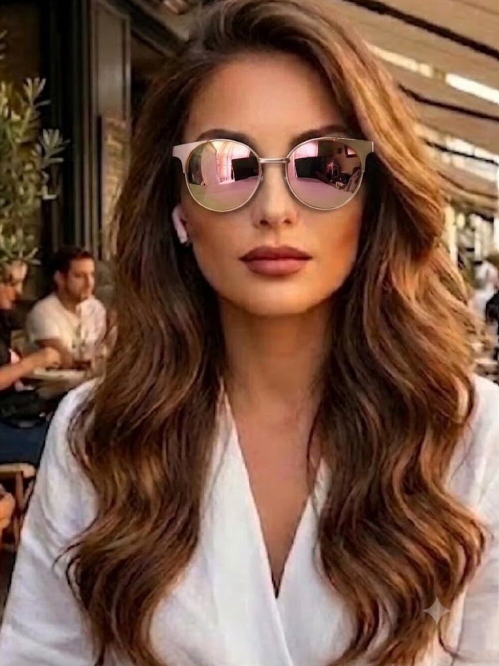 FG x Panama Jack Women's Mirrored Oval Rose Gold Sunglasses compared to Quay NWT